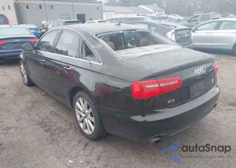 2013 Audi A6 2.0T Premium из США, поврежденный, VIN WAUDFAFC0DN039555